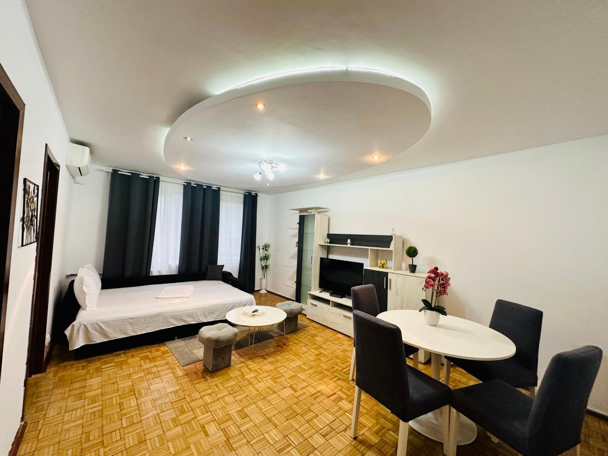 Chic Comfort 1Bdr With Landmark View - Concerthall Bucharest Exterior photo